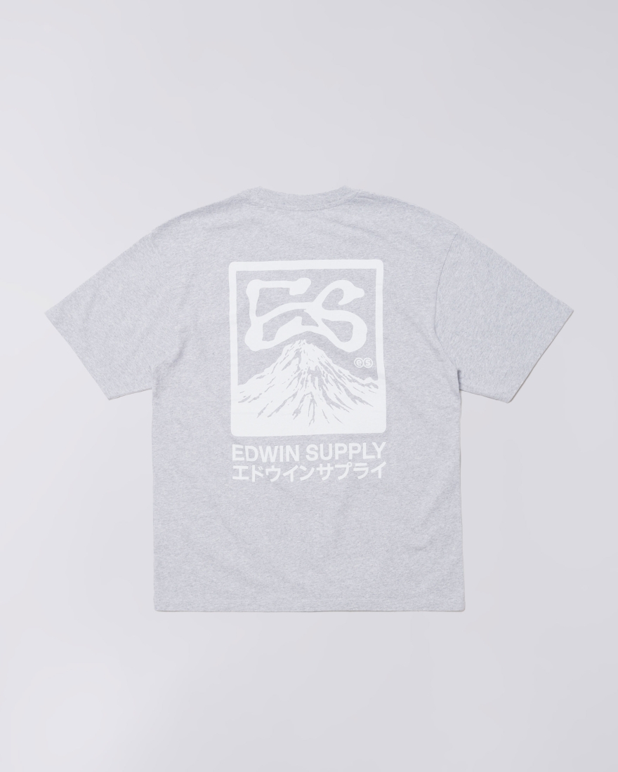 EDWIN Yama T-Shirt Grey Marl