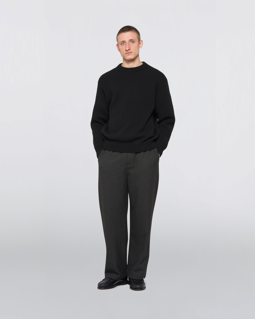 EDWIN Edison Pant Dark Grey