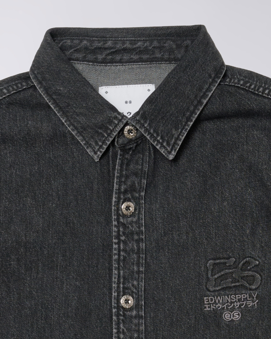 EDWIN Sebastian Shirt LS Black