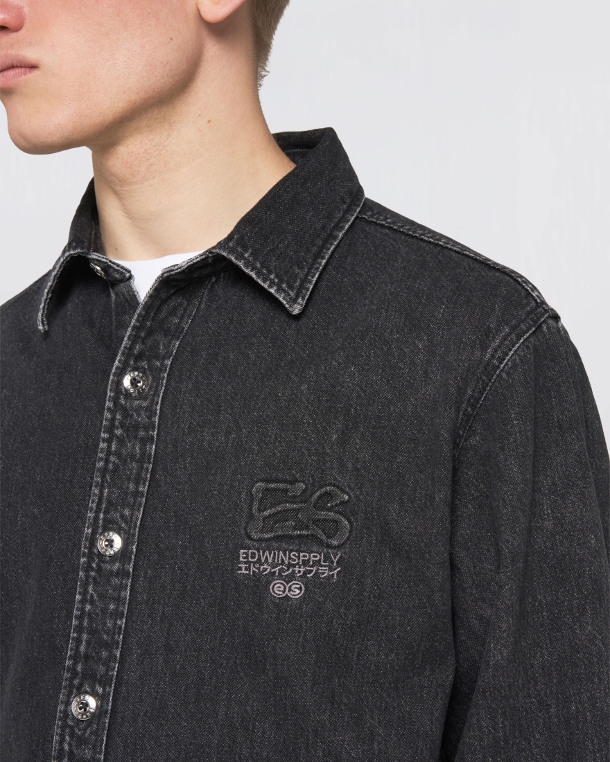 EDWIN Sebastian Shirt LS Black