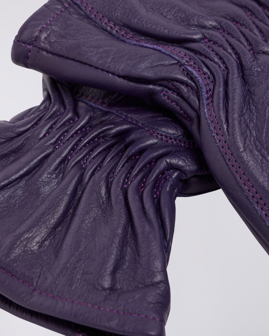 EDWIN Function Gloves Purple Plumeria