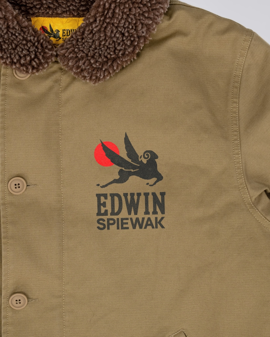 EDWIN Deck Jacket Khaki