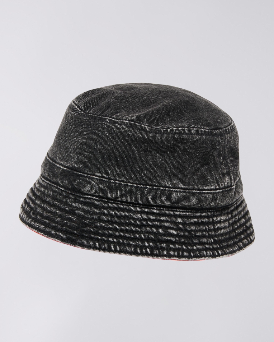 EDWIN Reversible Bucket Hat Black