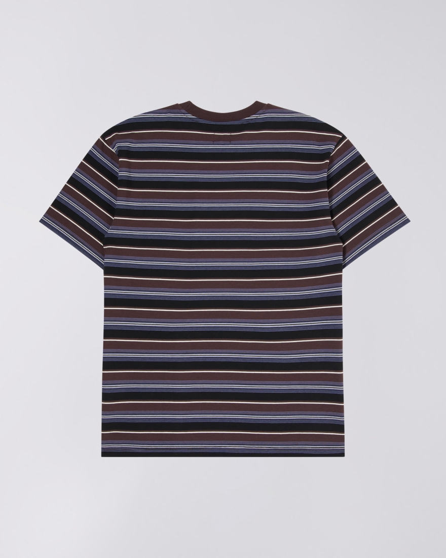EDWIN Quarter T-Shirt  Brown / Black