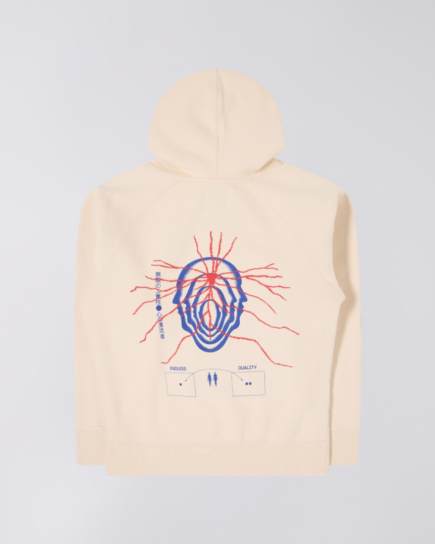 EDWIN Mind Drifter Hoodie Sweat Whitecap Gray