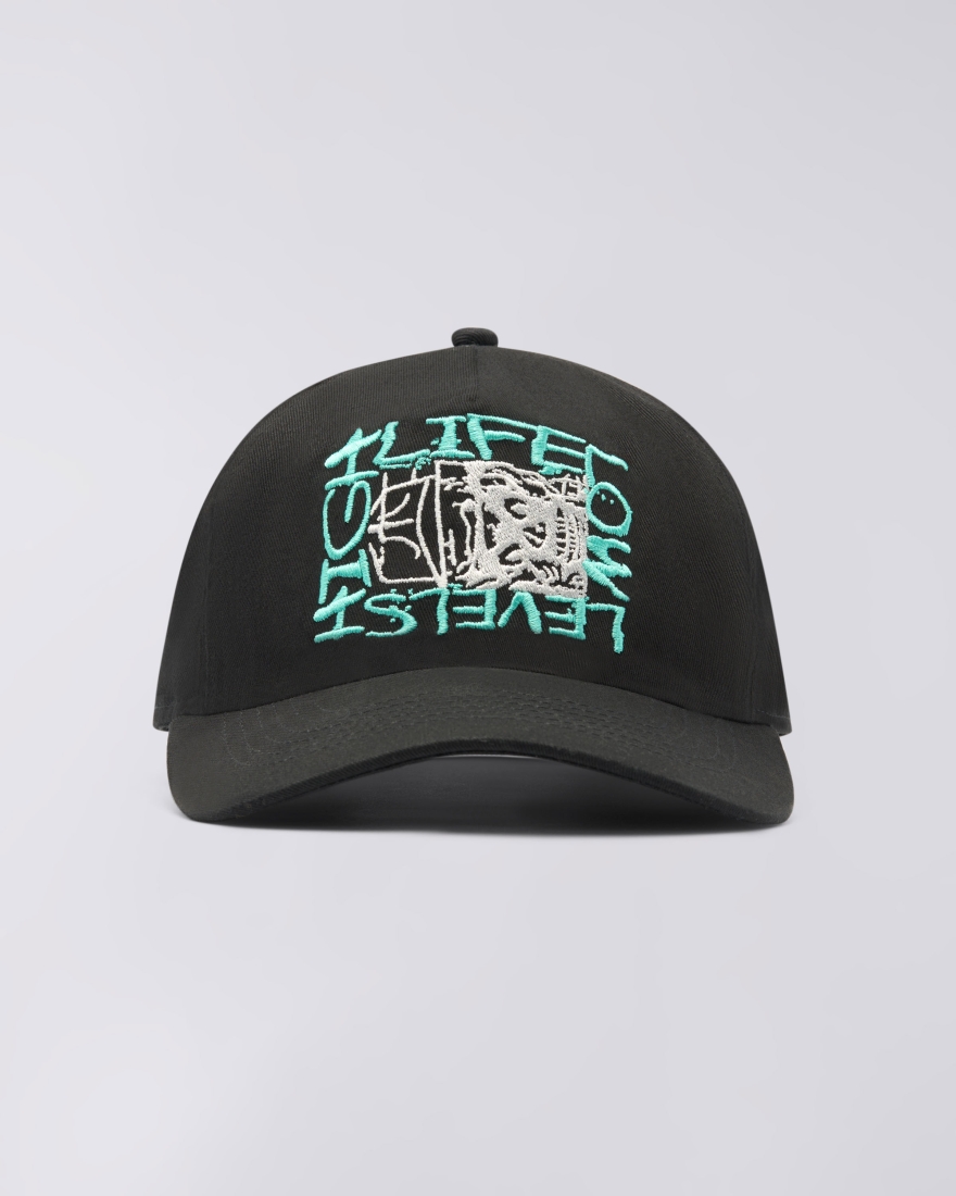 EDWIN Hatty Man 5 Panel Cap Black