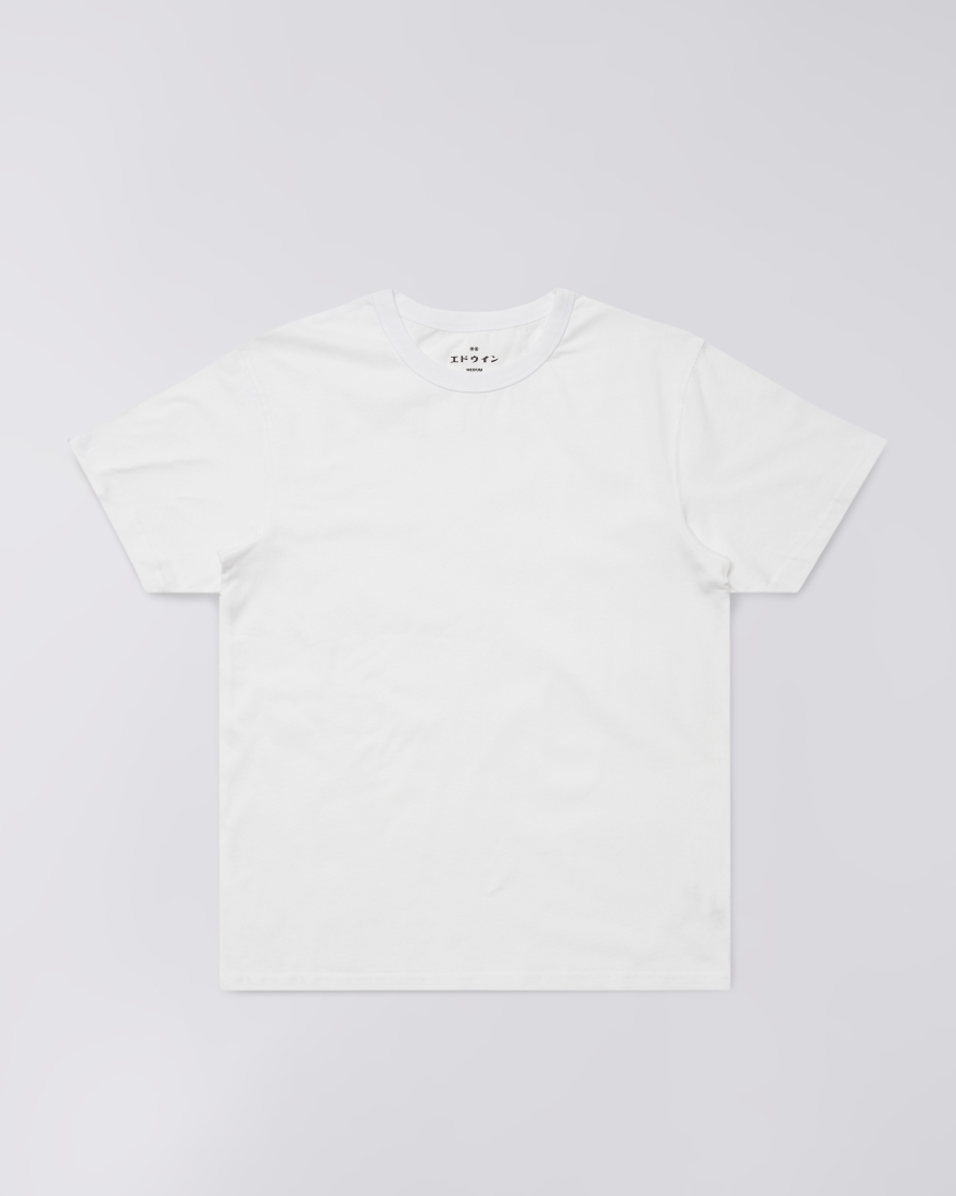EDWIN Regular Basic T-Shirt White