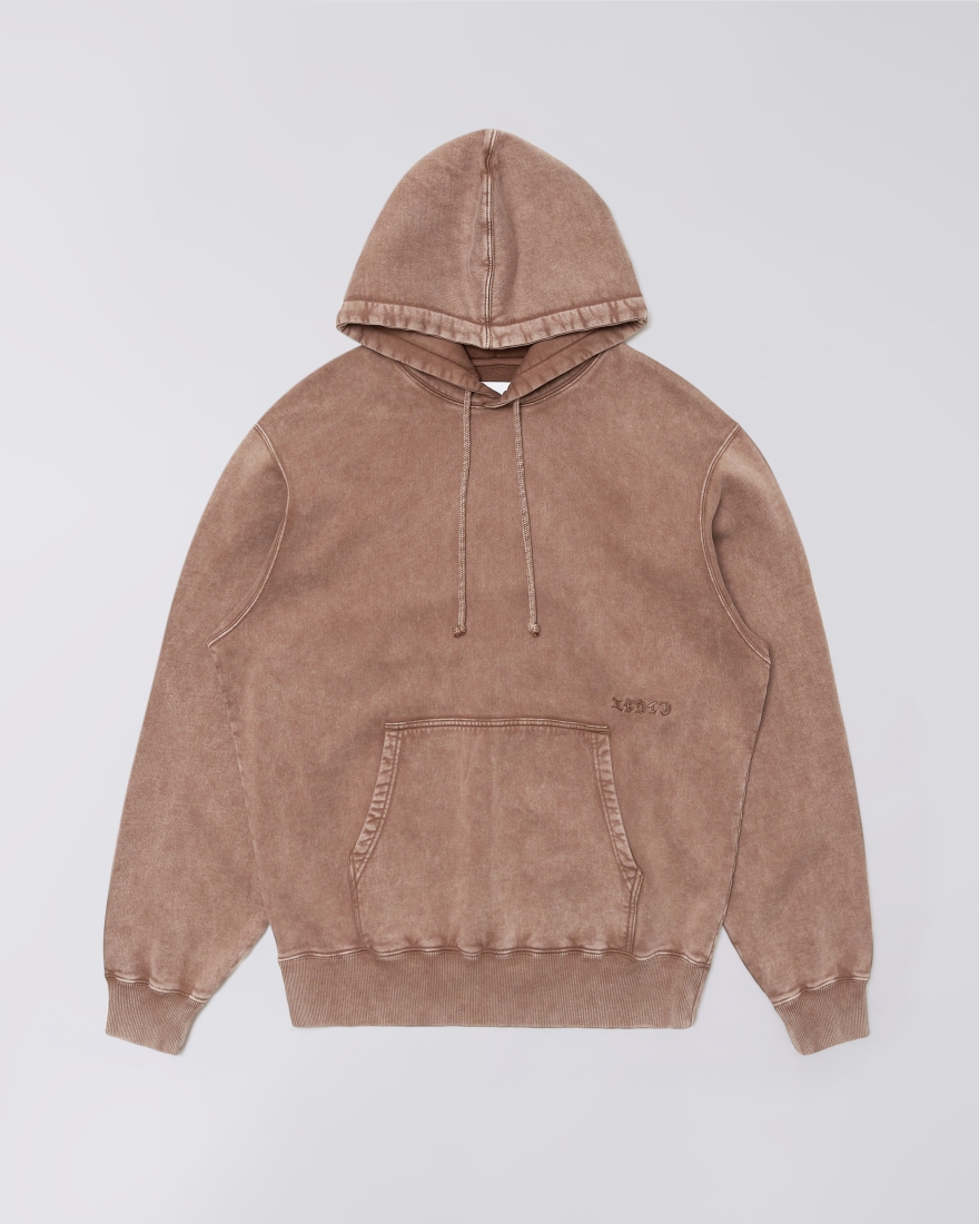 EDWIN Axiom Hoodie Sweat Brown