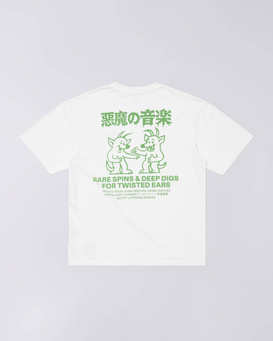 EDWIN Rare Spins T-Shirt White
