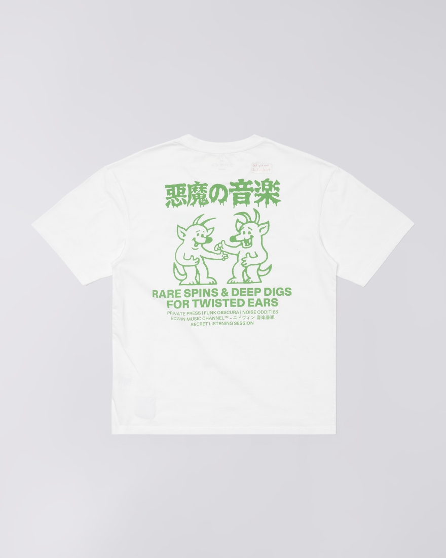 EDWIN Rare Spins T-Shirt White