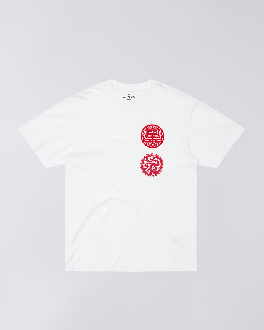 EDWIN Hibiki T-Shirt White