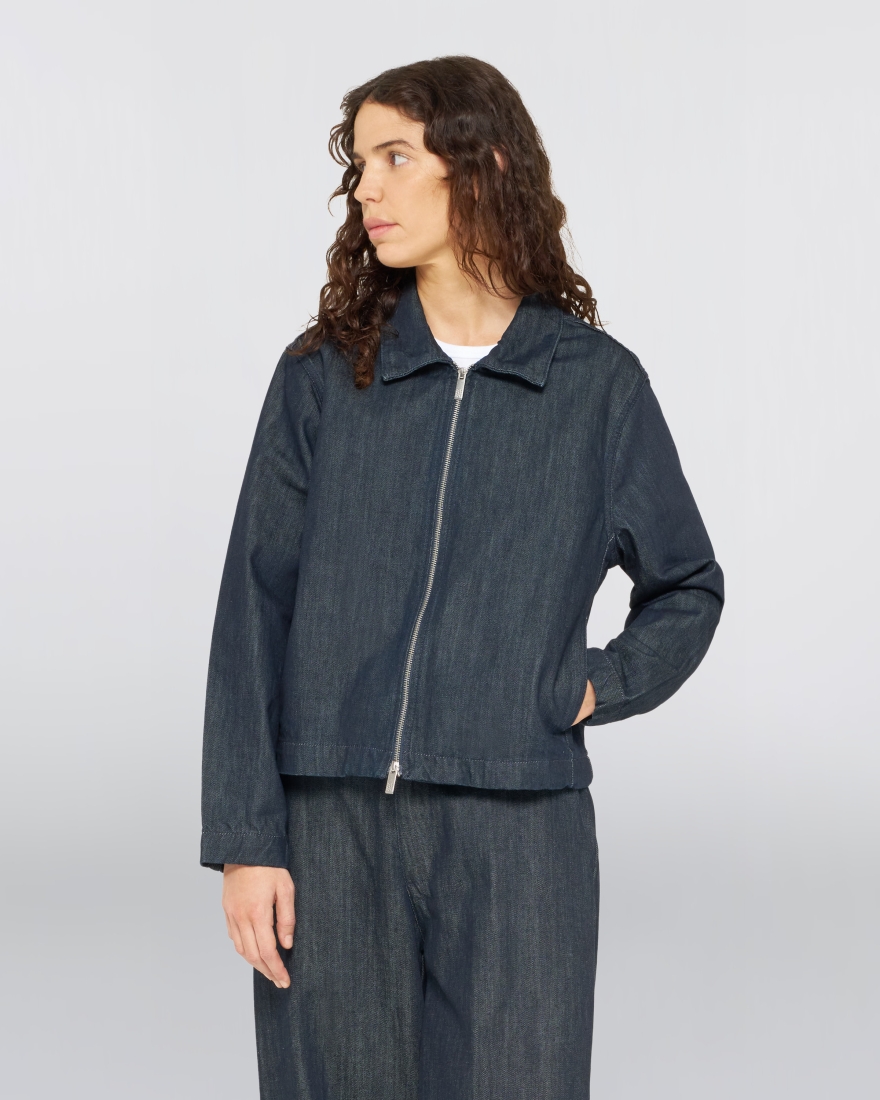 EDWIN W' Yumi Overshirt Blue