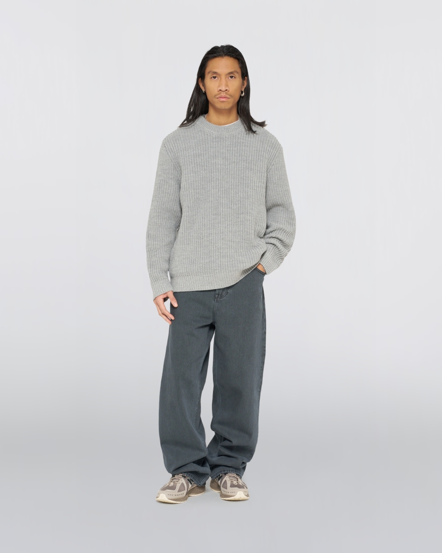 EDWIN Nix Sweater Grey