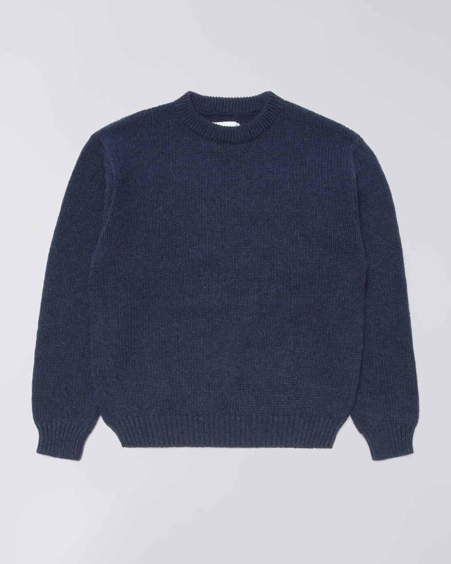 EDWIN Ellis Hibiki Sweater Navy / Pink