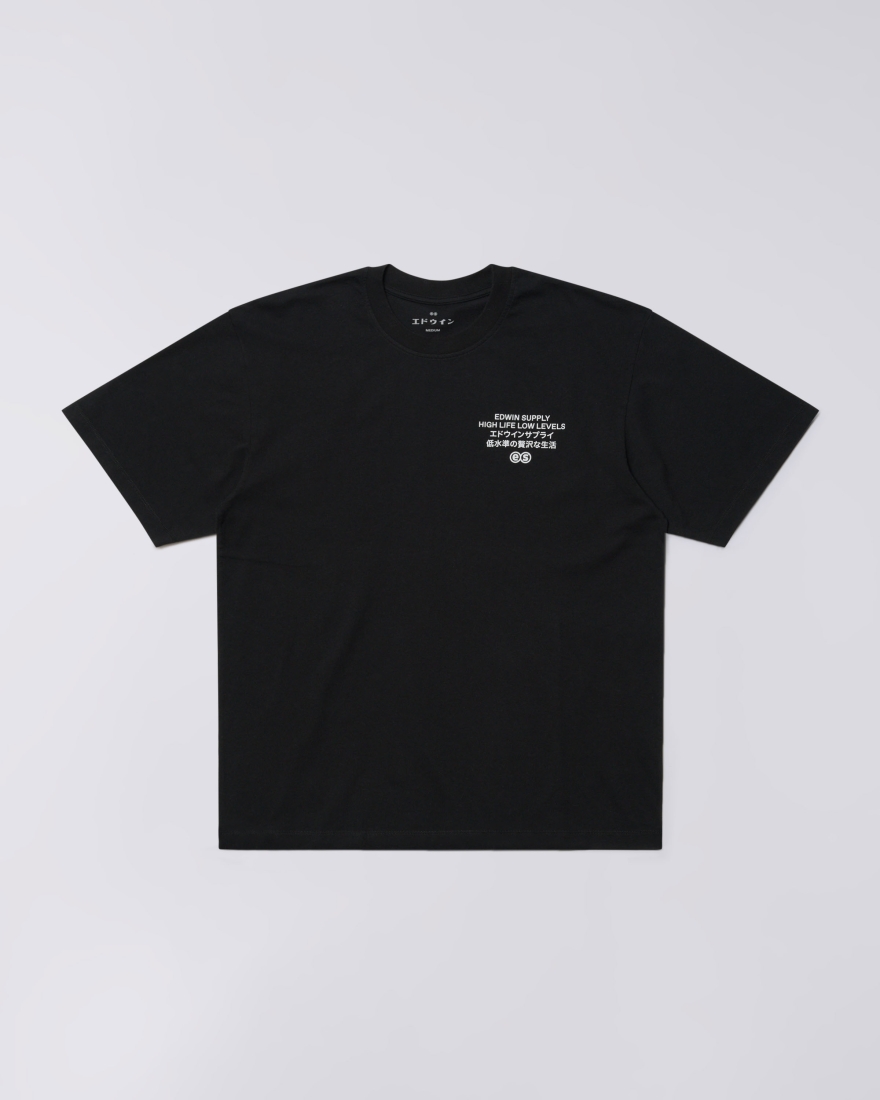 EDWIN Sapurai T-Shirt Black
