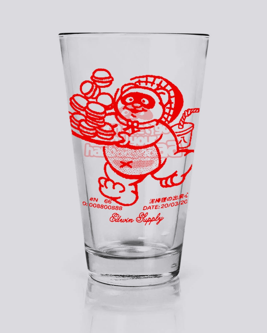 EDWIN Cola Glasses Transparent