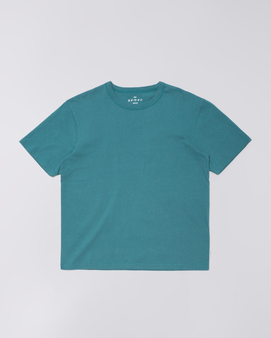 EDWIN Regular Basic T-Shirt Mediterranea