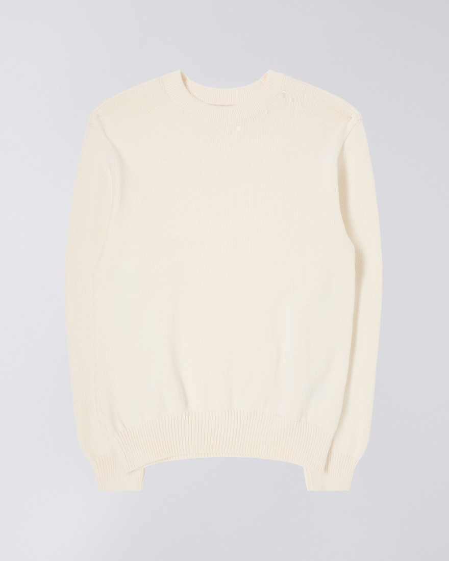 EDWIN Union Sweater Off White