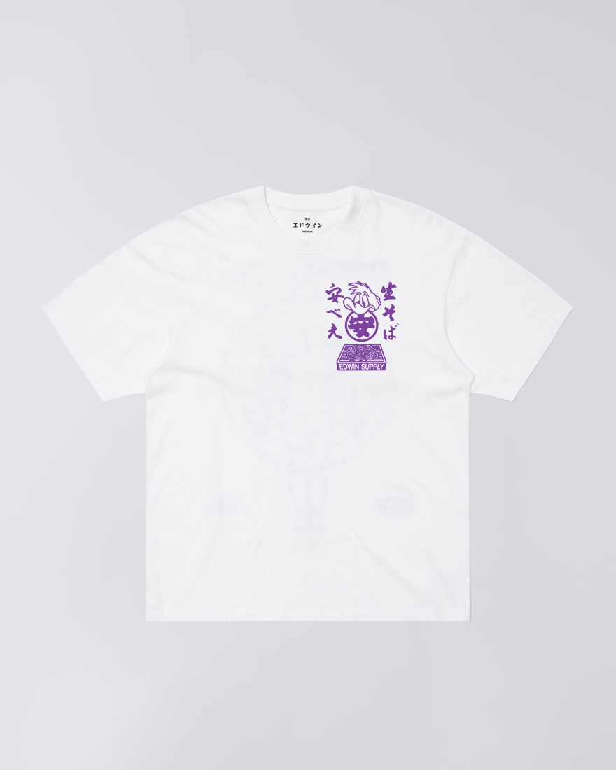 EDWIN Soba Yasubé T-Shirt White