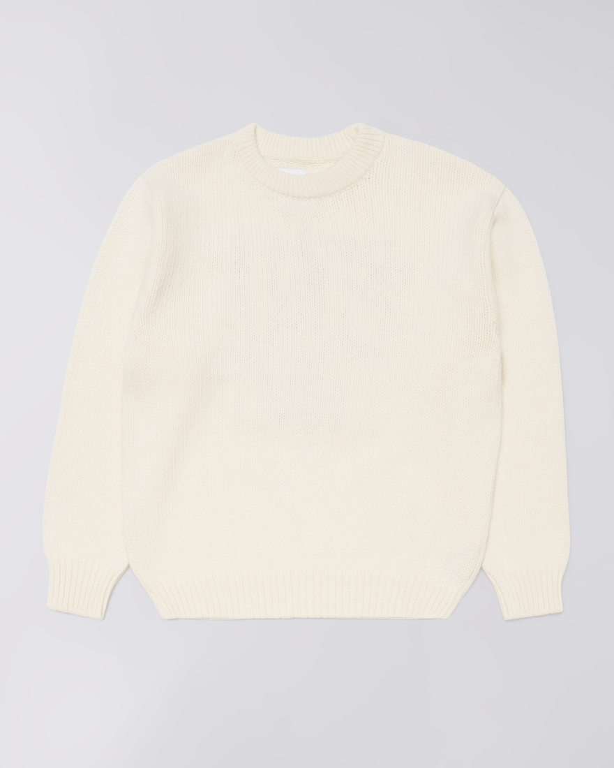 EDWIN Ellis Hibiki Sweater Off White / Baltic
