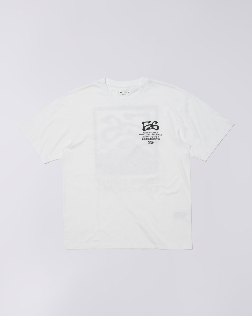 EDWIN Yama T-Shirt White