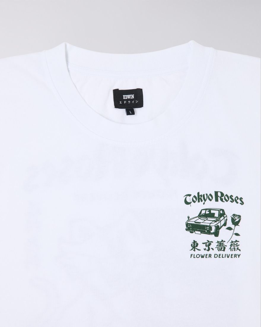 EDWIN Tokyo Roses T-Shirt - White