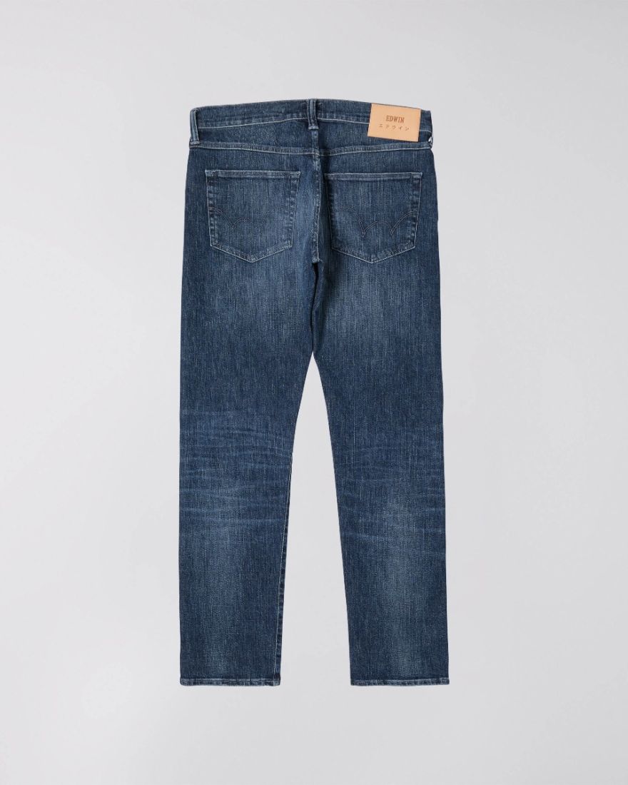 EDWIN ED-55 Regular Jeans CS Blue Denim - Reoki Wash