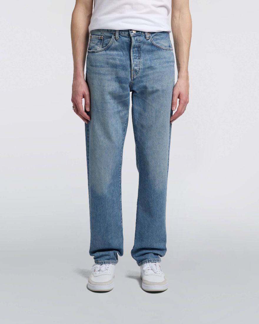 EDWIN Loose Straight Jeans - Yoshiko Left Hand Denim - Blue