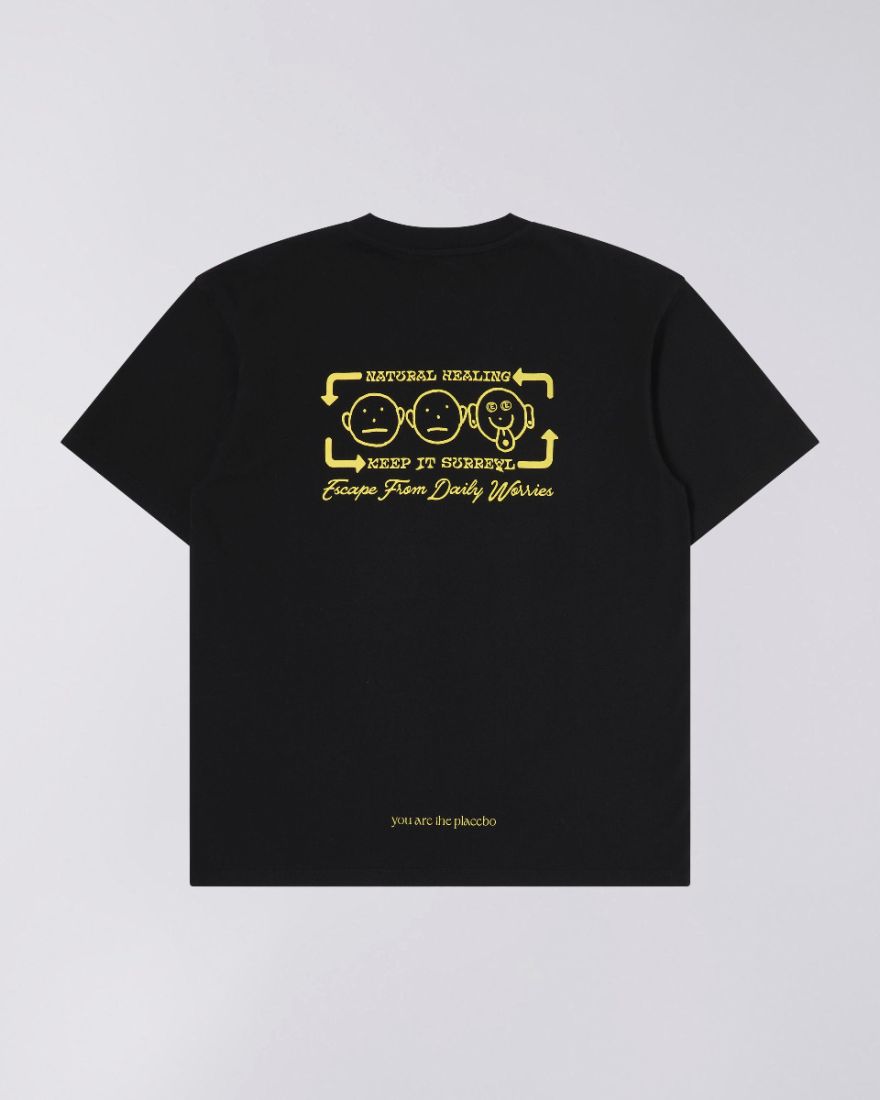 EDWIN Placebo T-Shirt - Black | EDWIN Europe