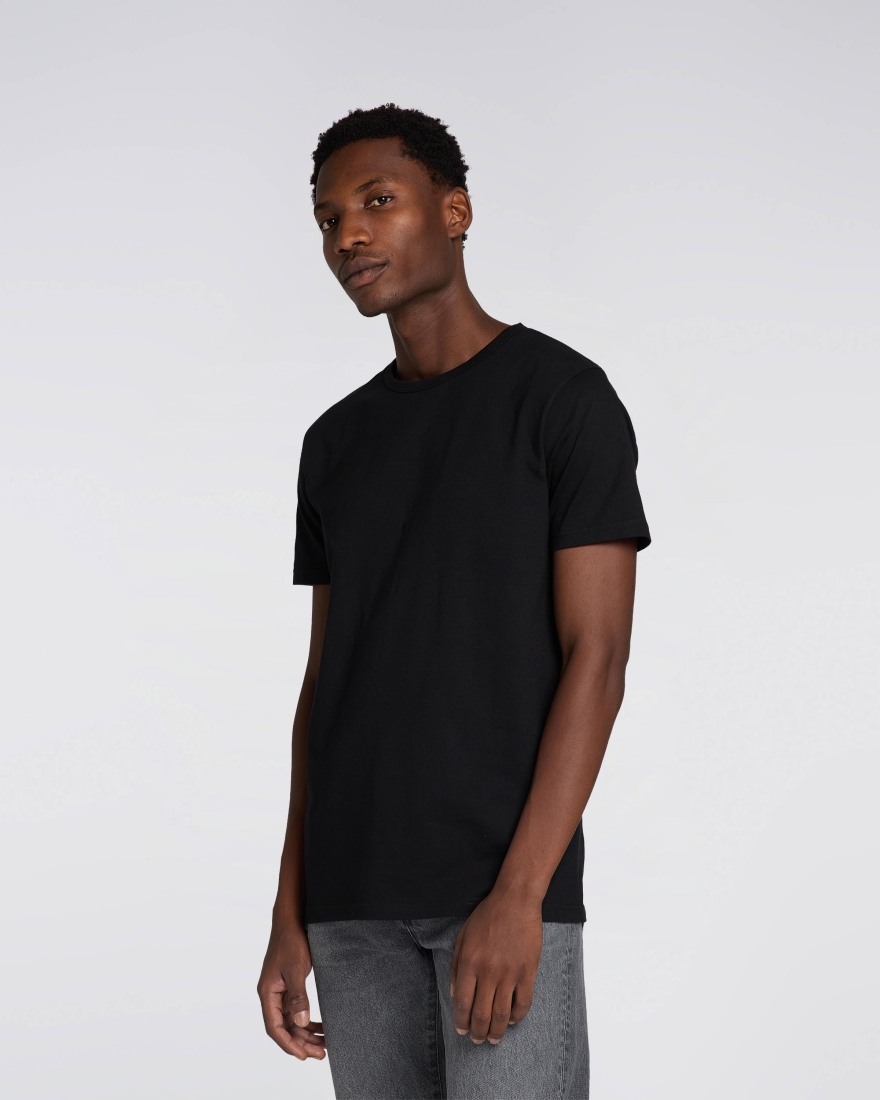 EDWIN Double Pack T-Shirt Black