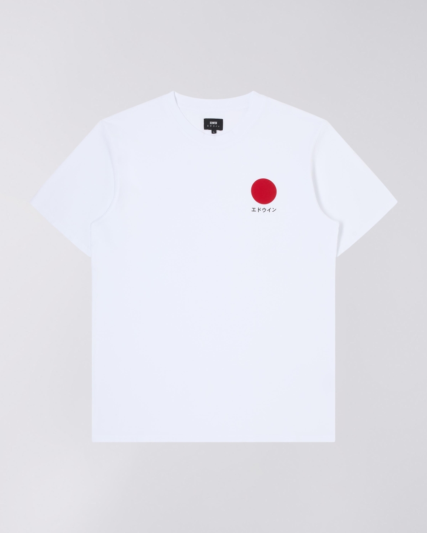 EDWIN Japanese Sun T-Shirt White