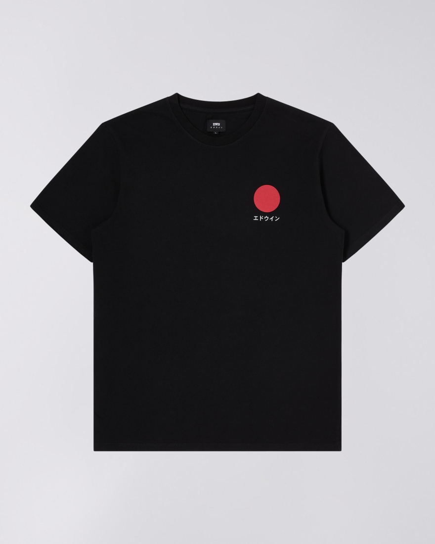 EDWIN Japanese Sun T-Shirt Black