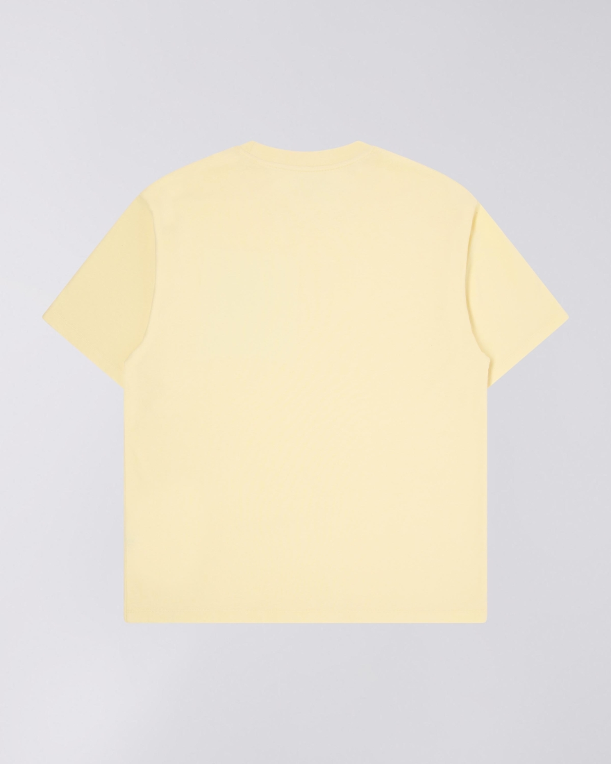 EDWIN Sunset On Mt Fuji T-Shirt Tender Yellow