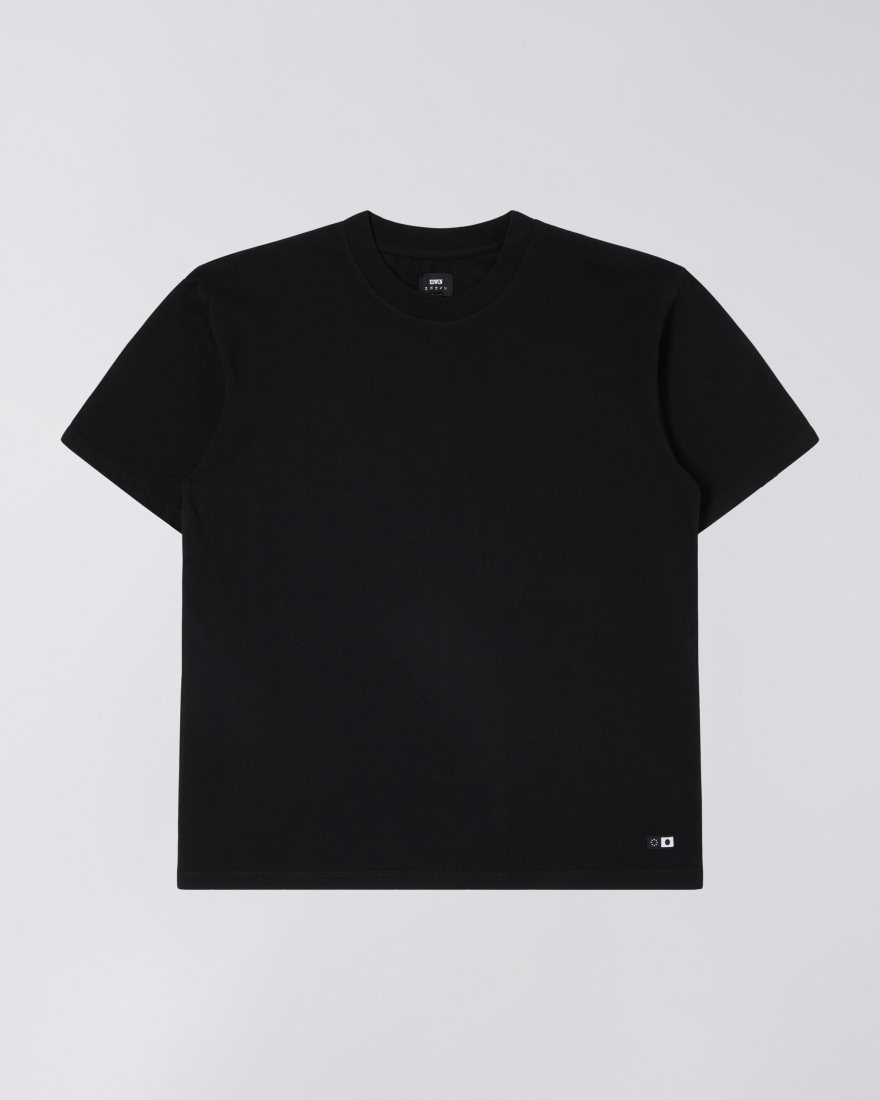 EDWIN Oversize Basic T-Shirt Black