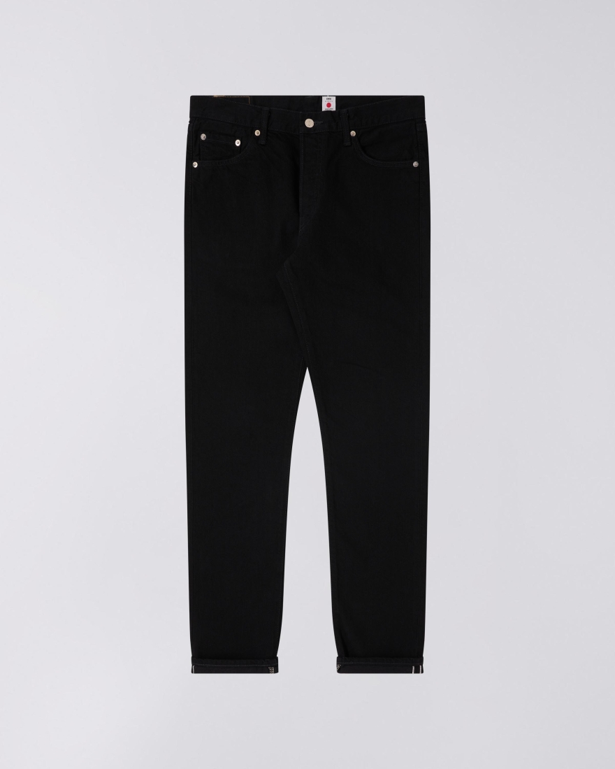 EDWIN Slim Tapered Jeans Black