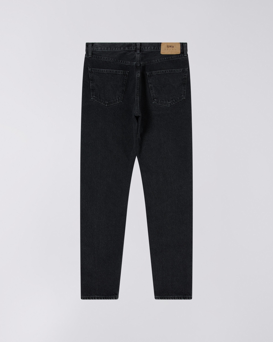 EDWIN Slim Tapered Jeans Black