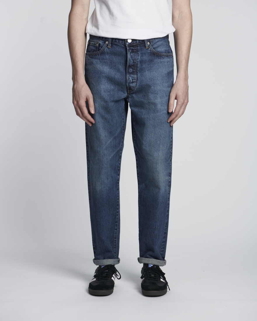 EDWIN Loose Tapered Jeans Blue