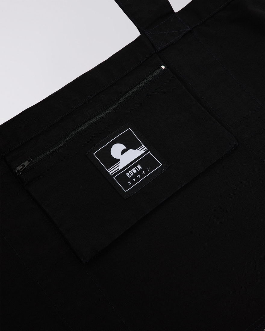 EDWIN Roy Tote Bag Black / Gyo