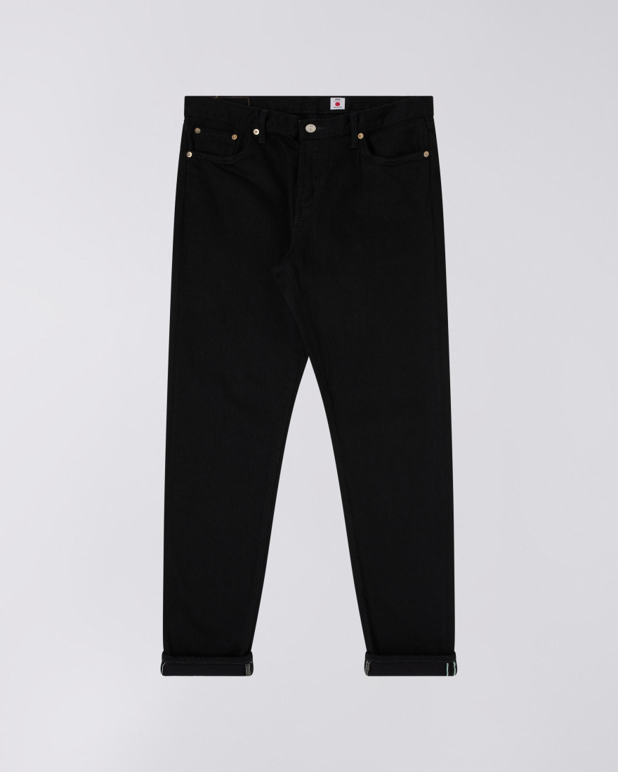 EDWIN Regular Tapered Jeans Black