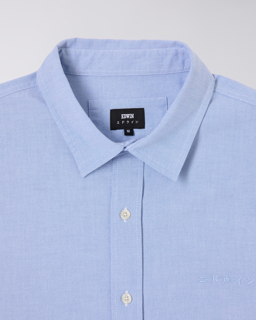 EDWIN Big OX Shirt LS Blue