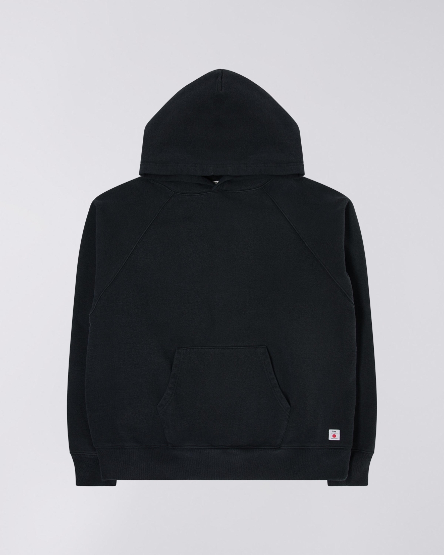 EDWIN Raglan-Sleeve Hood Black