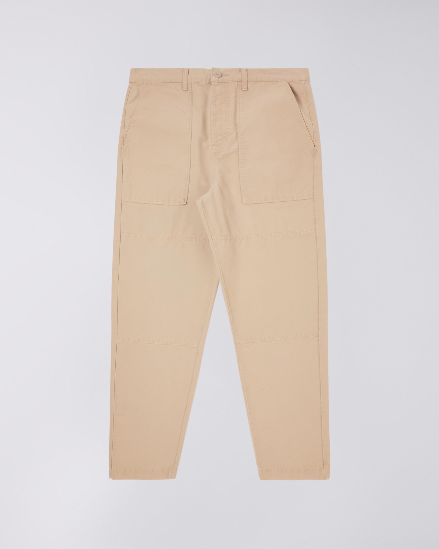 EDWIN Block Pant White Pepper