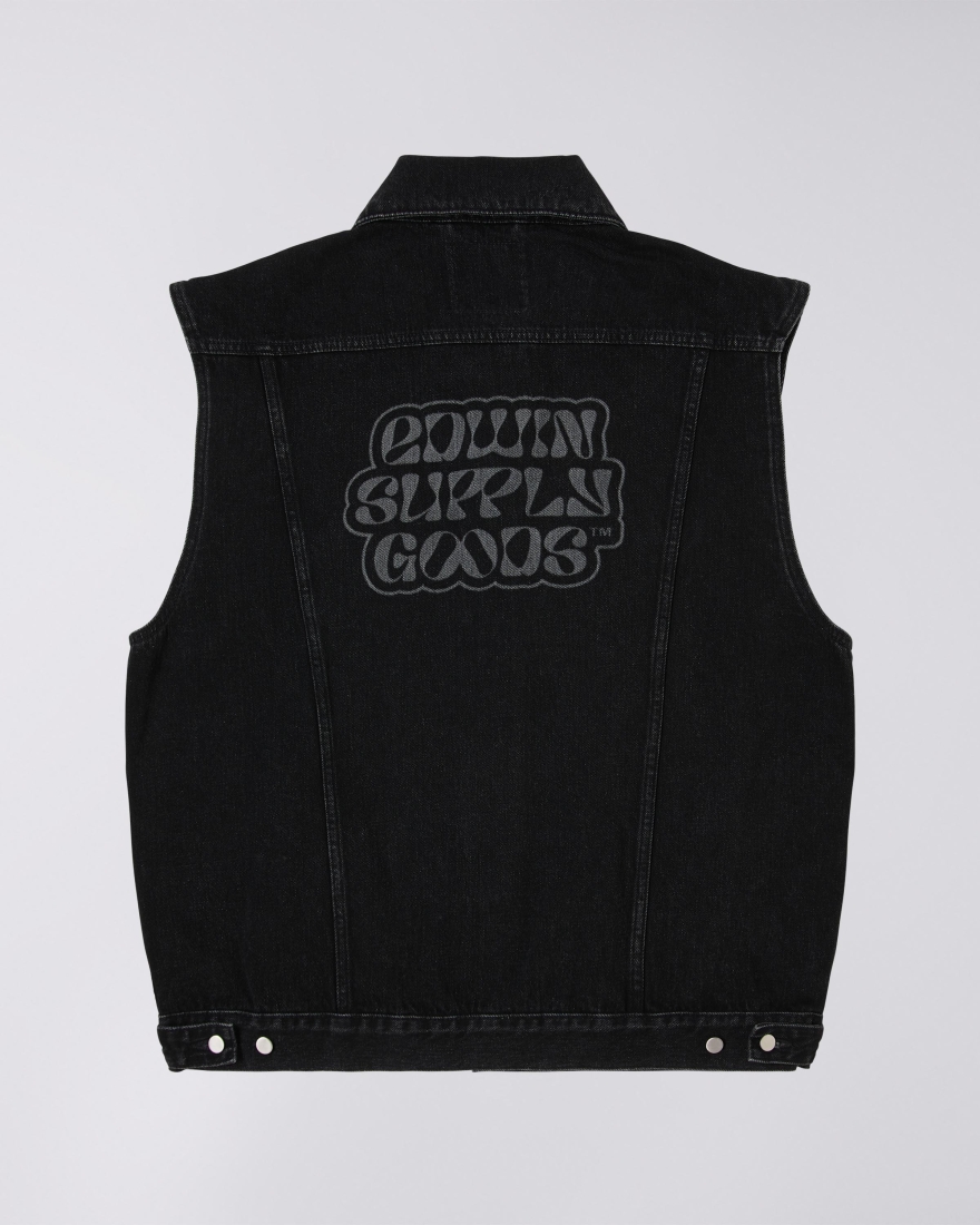 EDWIN Jolien Vest Black