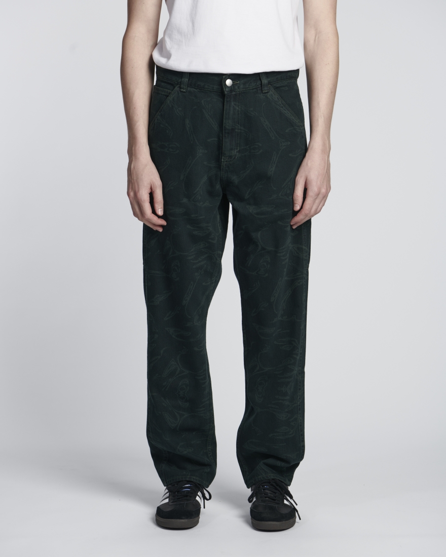 EDWIN Operate Pant Blue / Kombu Green