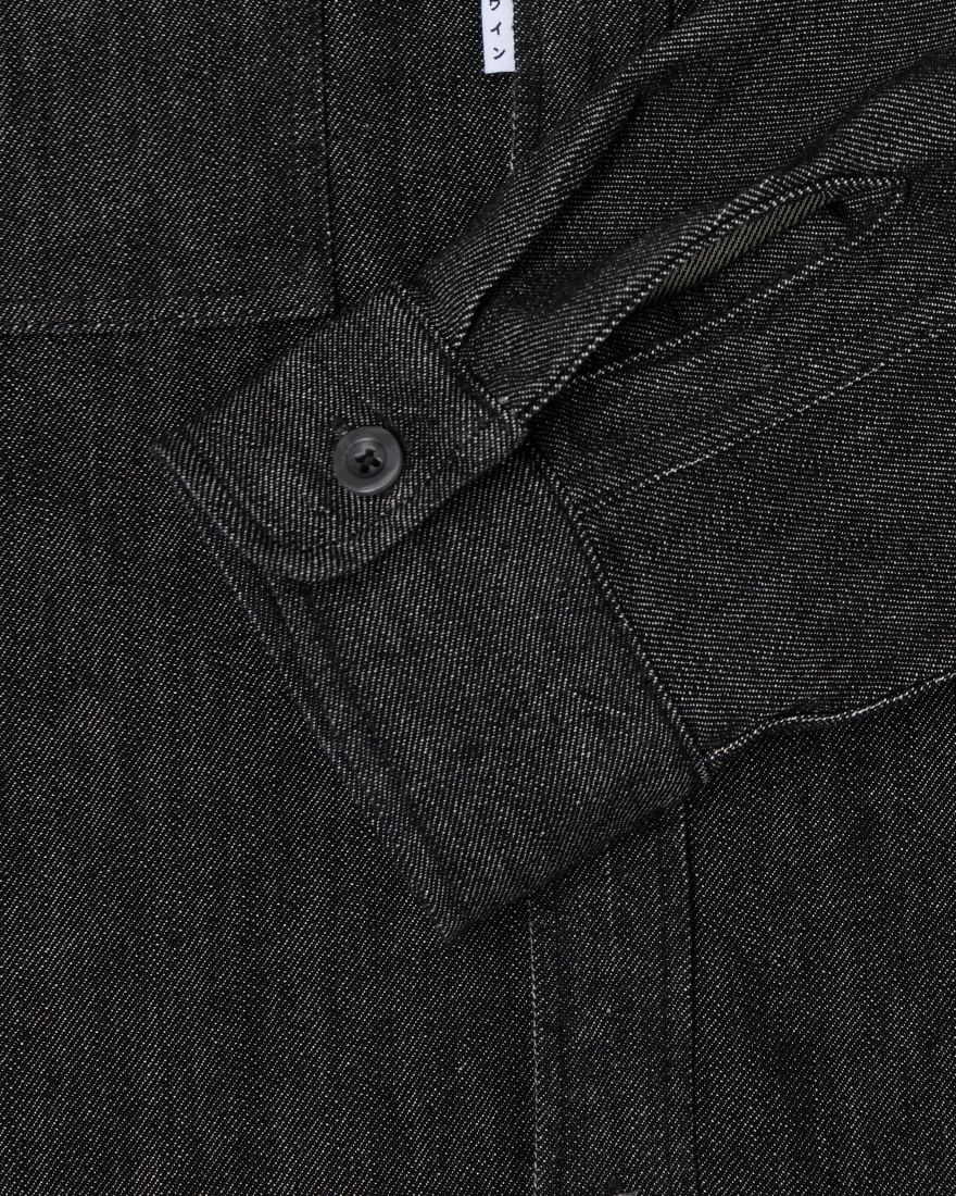 EDWIN Big-DNM Shirt Black