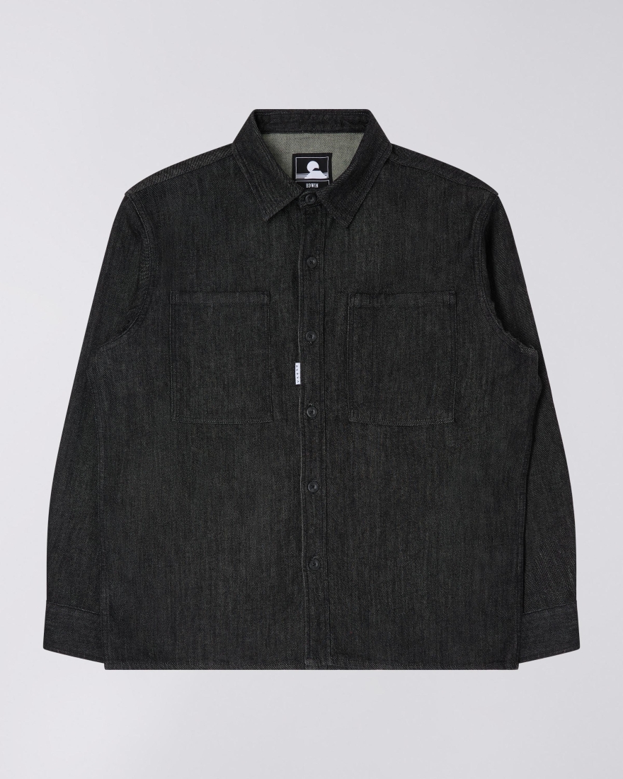 EDWIN Big-DNM Shirt Black