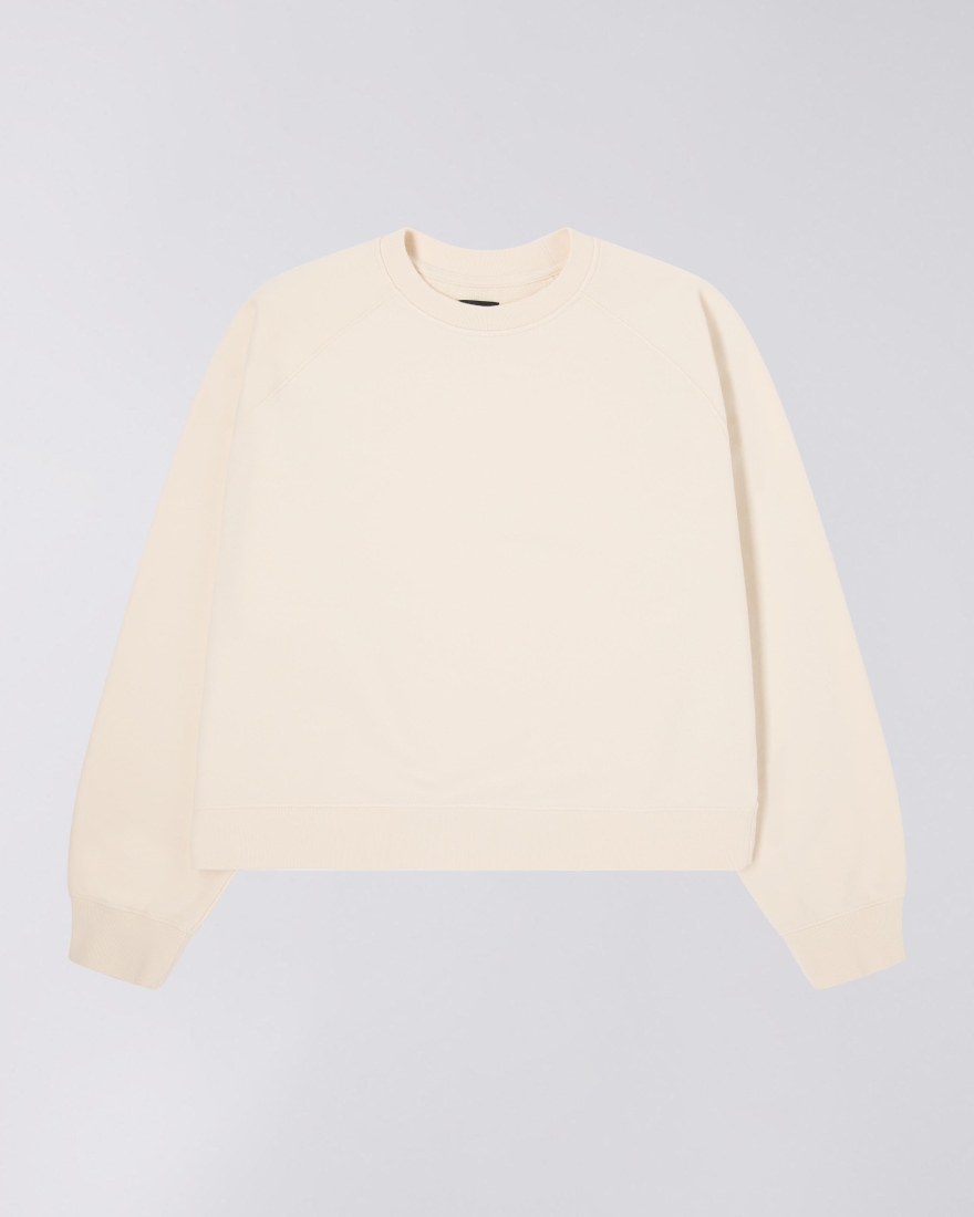 EDWIN W‘ Core Sweat Whisper White