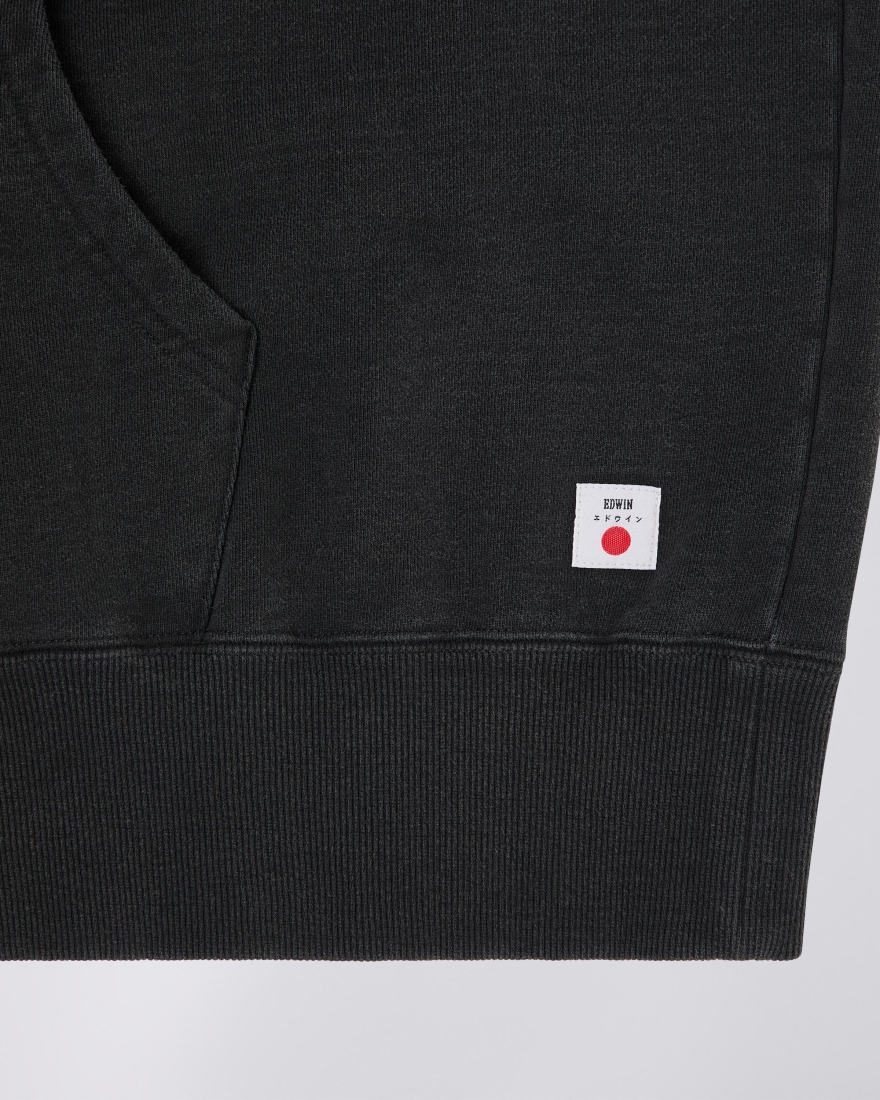 EDWIN Raglan-Sleeve Hood Black