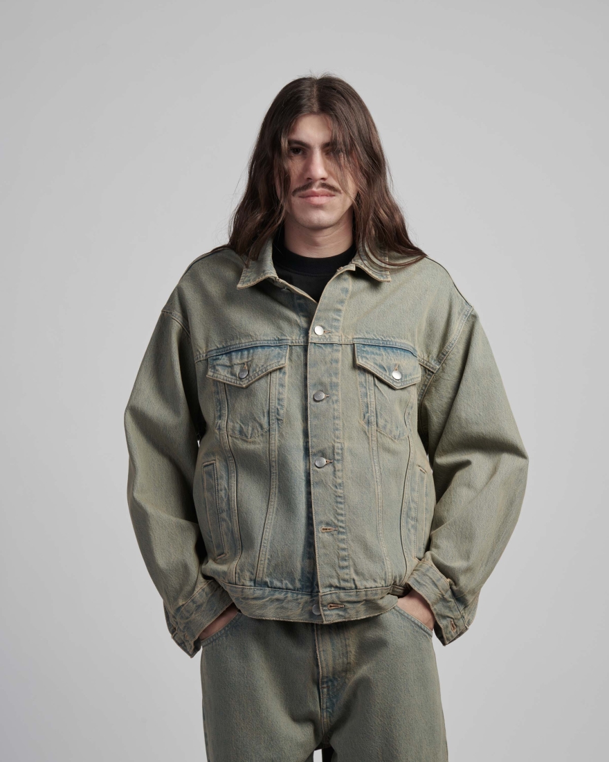 EDWIN EU-Trucker Jacket Blue