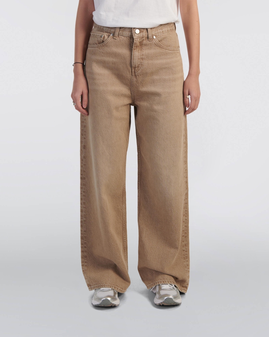 EDWIN W' Olivia Pant Beige